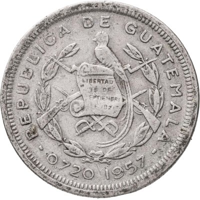 купить Гватемала 10 сентаво (centavos) 1957