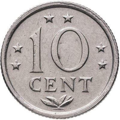 купить Нидерландские Антильские острова 10 центов (cents) 1971