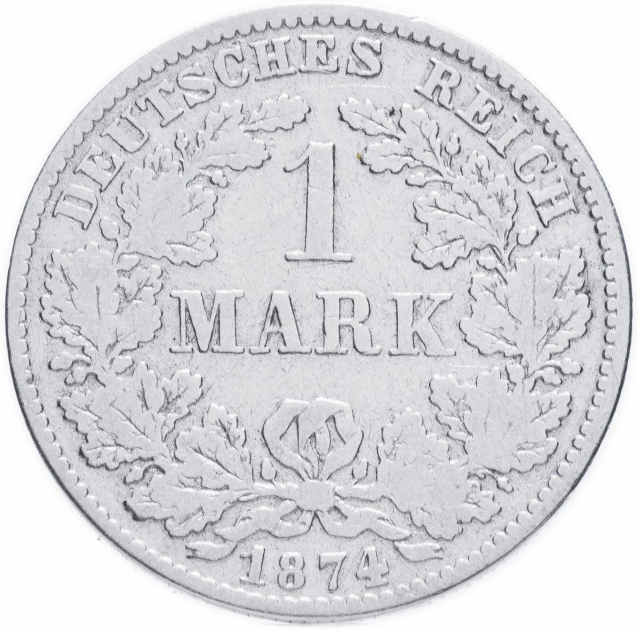 купить Германия (Германская Империя) 1 марка 1874 "Н"