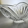 Купить Салатник миниатюрный с геометрическим декором, стекло, штамп, алмазная грань, СССР, 1960-1980 гг.