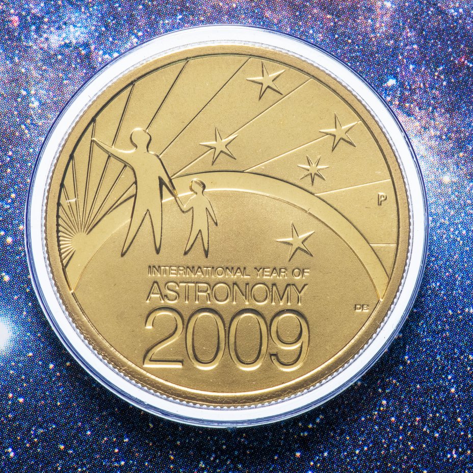 купить Австралия 1 доллар 2009 "Международный год астрономии" (в конверте, с маркой)