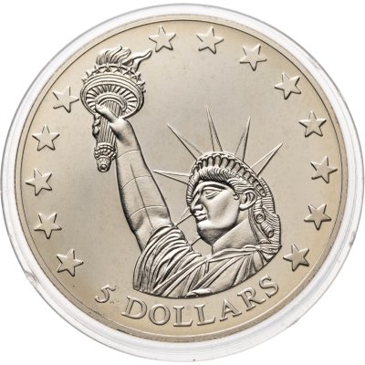 купить Либерия 5 долларов 2000 "Статуя Свободы"