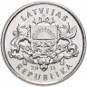 Купить Латвия 1 лат 2011 "Печенье Сердце"