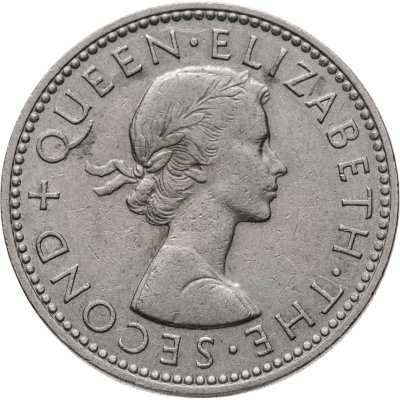 купить Новая Зеландия 1 шиллинг (shilling) 1957