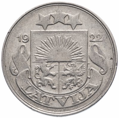 Купить Латвия 50 сантимов (santimu) 1922