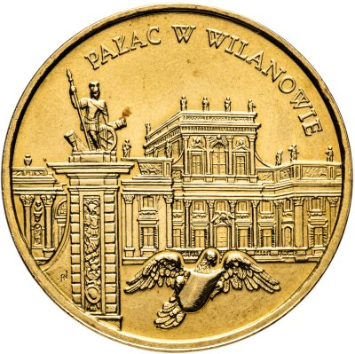 купить Польша 2 злотых (zlote) 2000 Замки и дворцы Польши - Вилянувский дворец