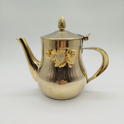 купить Чайник с растительным декором, металл, золочение, Европа, 1990-2000 гг.