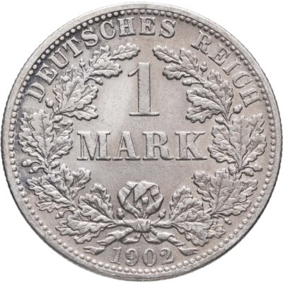 купить Германия 1 марка 1902 знак монетного двора: "F" - Штутгарт