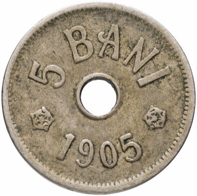 купить Румыния 5 бани 1905