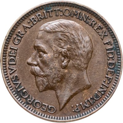 купить Великобритания 1 фартинг (farthing) 1935