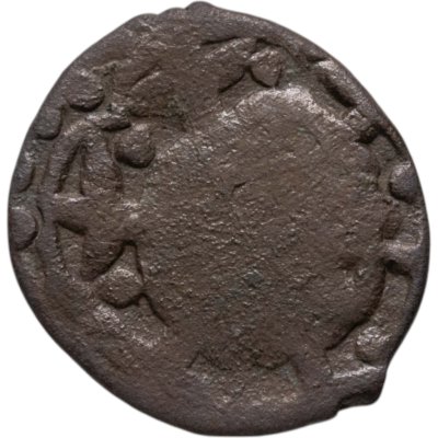 купить Анонимный пул, времени правления хана Джанибека, чекан Сарая ал Джедид (Цветочная розетка)