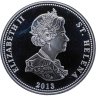 Купить Остров Святой Елены 25 пенсов 2013 "Наполеоновские войны"