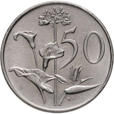 купить ЮАР 50 центов (cents) 1987