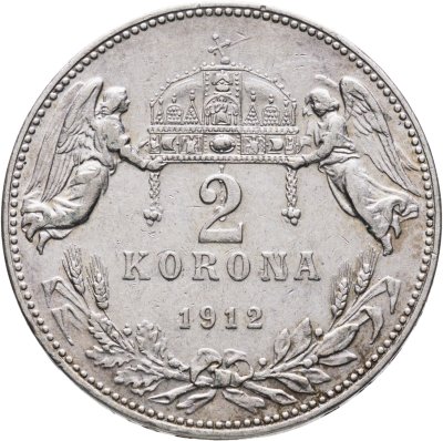 купить Австро-Венгрия 2 кроны (korona) 1913 для Венгрии