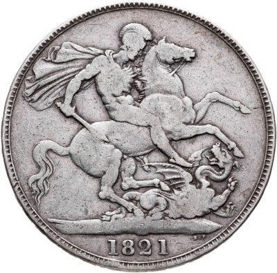 купить Великобритания 1 крона (crown) 1821 Георг IV