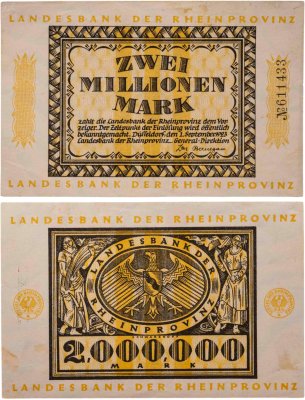 купить Германия 2000000 марок 1923