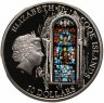 Купить Острова Кука 10 долларов 2013 Proof "Небесные витражи - Шартрский собор", в футляре, с сертификатом