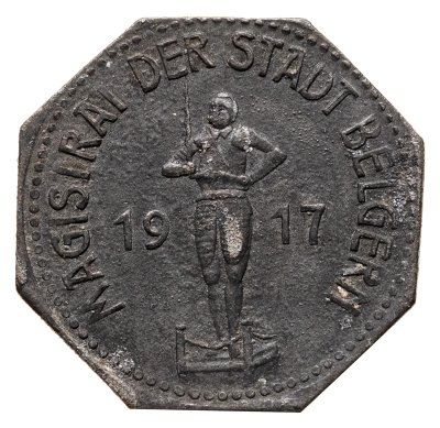 купить Германия (нотгельды) 50 пфеннигов 1917 "Город Бельгерн"