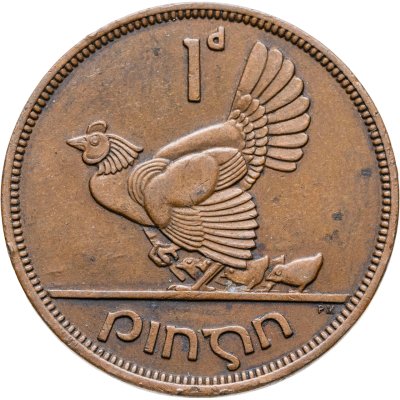 купить Ирландия 1 пенни (penny) 1946