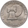 Купить США 1 доллар (dollar) 1976 P "200 лет независимости США" (2-й тип)
