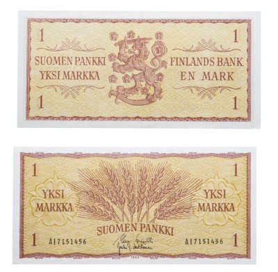 купить Финляндия 1 марок 1963