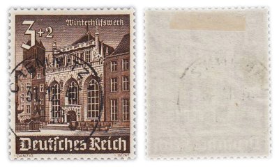 купить Германия, Третий Рейх 3+2 рейхспфеннига 1940 Фонд "Зимняя помощь". Серия "Архитектура Германии"