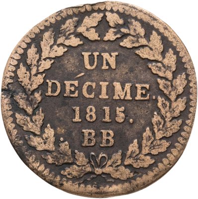 купить Франция 1 десим 1815