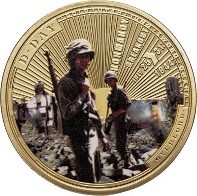 купить Соломоновы Острова 50 центов 2024 "D-Day - Высадка в Нормандии"