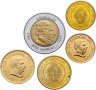 Купить Уругвай набор монет 1998-2011 (5 штук)