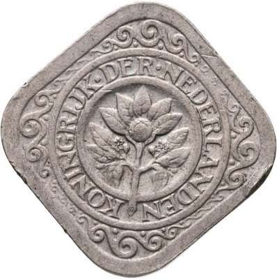 купить Нидерланды 5 центов (cents) 1939