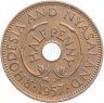 Купить Родезия и Ньясаленд 1/2 пенни (penny) 1957