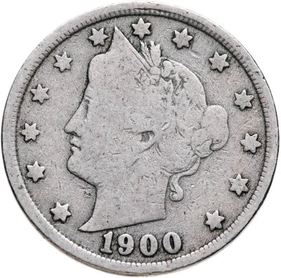 купить США 5 центов (cents) 1900