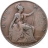 Купить Великобритания 1 пенни (penny) 1907