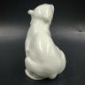 Купить Статуэтка "Белый медведь", автор Б.Я. Воробьев, фарфор, роспись, Ленинградский фарфоровый завод (ЛФЗ), Россия, 1970-1990 гг.