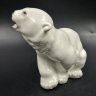 Купить Статуэтка "Белый медведь", автор Б.Я. Воробьев, фарфор, роспись, Ленинградский фарфоровый завод (ЛФЗ), Россия, 1970-1990 гг.