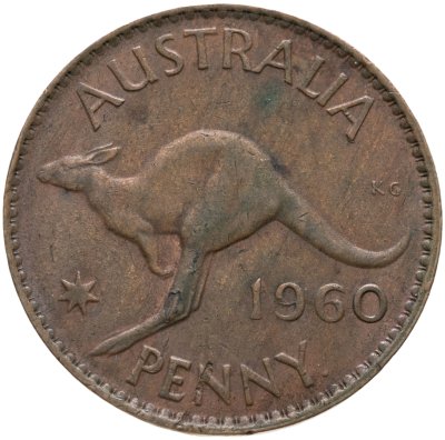 купить Австралия 1 пенни (penny) 1960