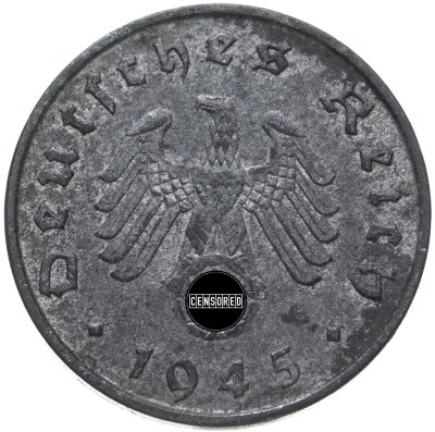 купить Германия (Третий Рейх) 10 рейхспфеннигов 1945