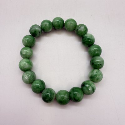 купить Браслет из поделочного камня зеленого оттенка, поделочный камень, Россия, 1990-2010 гг.