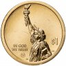Купить США, 1 доллар 2021 «Нью-Гэмпшир. Ральф Баер, Игровая приставка» (Американские инновации), двор P - Филадельфия