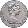 Купить Остров Мэн 1 крона (crown) 1981  Свадьба Принца Чарльза и Леди Дианы /портреты/