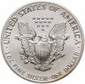 Купить США 1 доллар (dollar) 1989 S Американский серебряный орёл знак монетного двора: "S" - Сан-Франциско