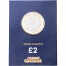 Купить Гибралтар 2 фунта (pounds) 2022 "Рождество" в коинкарте