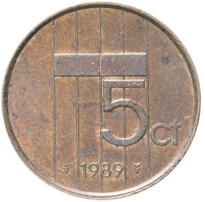 купить Нидерланды 5 центов 1982-2000, случайный год