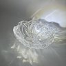 Купить Конфетница с геометрическим декором, хрусталь, алмазная грань, СССР, 1970-1990 гг.