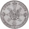 Купить Пруссия 1 талер 1861 Коронация Вильгельма и Августы