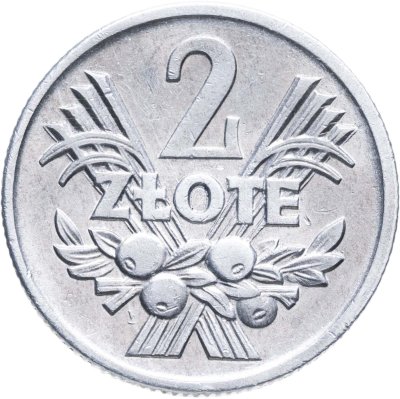 купить Польша 2 злотых (zlotе) 1958