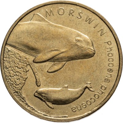 купить Польша 2 злотых 2004 "Животный мир Польши - Морская свинья"