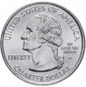 Купить США 1/4 доллара (квотер, 25 центов) 2008 D "Штат Аляска"