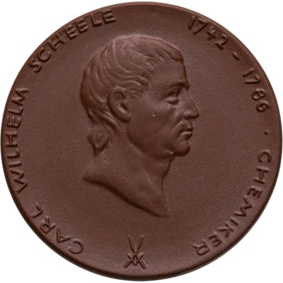 купить Германия медаль Мейсон Карл Вильгельм Шееле фарфор