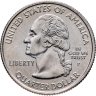 Купить США 25 центов (квотер, 1/4 доллара, quarter dollar) 2003 P Арканзас (Arkansas), знак монетного двора "P" - Филадельфия